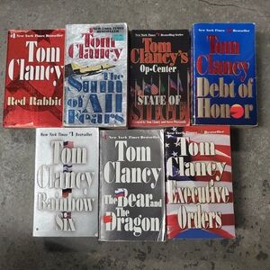 Tom Clancy book bundle
